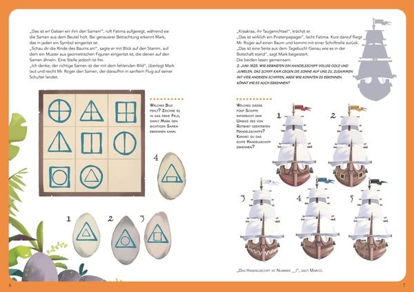 Produktbild: Escape! Das Abenteuer-Game-Buch: Die magische Schatzinsel