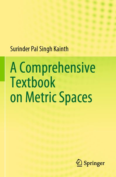 Produktbild: A Comprehensive Textbook on Metric Spaces