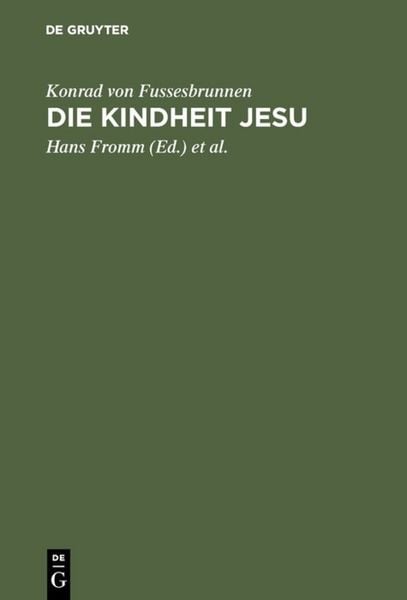 Produktbild: Die Kindheit Jesu