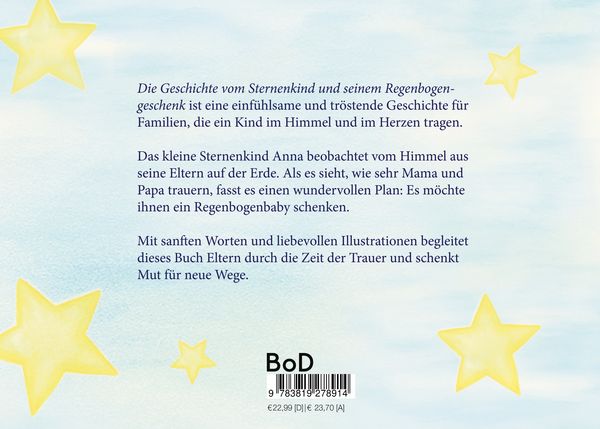 Produktbild: Die Geschichte vom Sternenkind und seinem Regenbogengeschenk