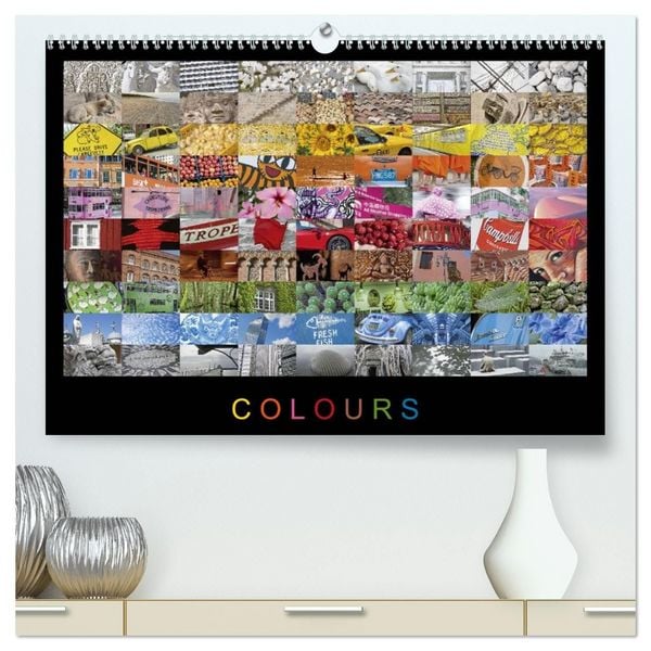 Produktbild: Colours (hochwertiger Premium Wandkalender 2027 DIN A2 quer), Kunstdruck in Hochglanz