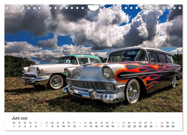 Produktbild: Custom Cars - M&auml;nnertr&auml;ume werden wahr (Wandkalender 2026 DIN A4 quer), CALVENDO Monatskalender