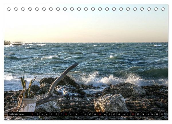Produktbild: Apulien &ndash; Impressionen (Tischkalender 2026 DIN A5 quer), CALVENDO Monatskalender