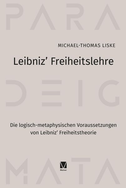 Produktbild: Leibniz' Freiheitslehre