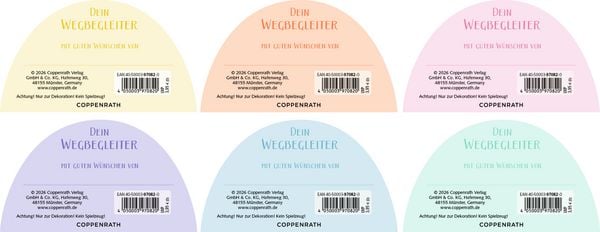 Produktbild: Kunstharzkreuze &ndash; Bunte Regenbogen-Kreuze
