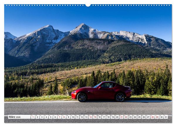 Produktbild: Ich liebe Miata (hochwertiger Premium Wandkalender 2026 DIN A2 quer), Kunstdruck in Hochglanz