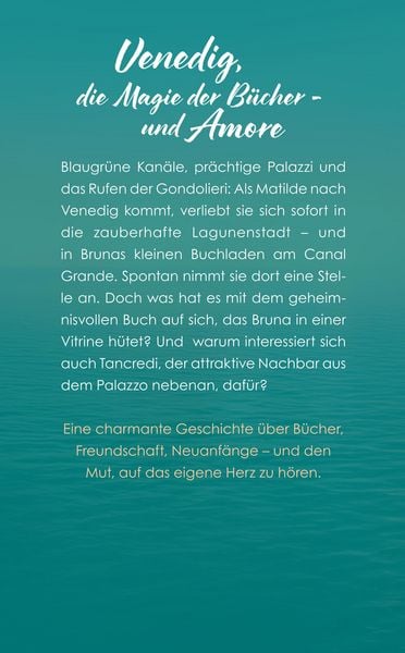 Produktbild: Der kleine Buchladen am Canal Grande