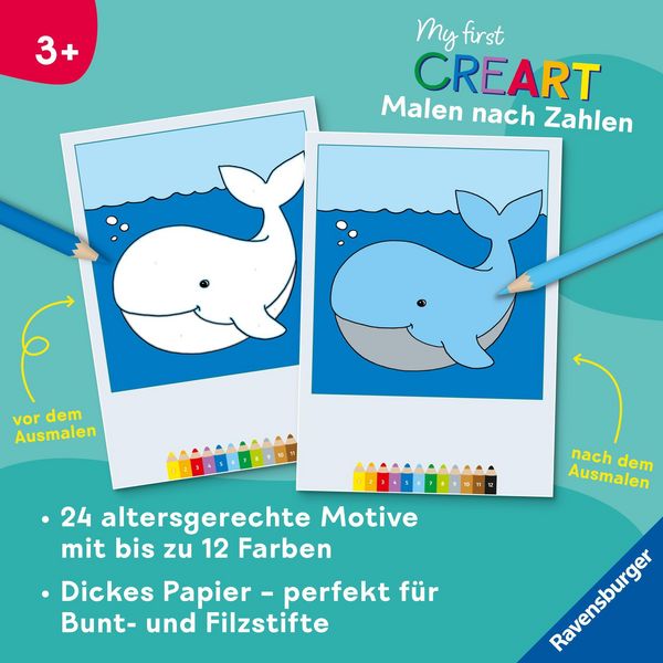 Produktbild: My first CreArt Malen nach Zahlen ab 3 - Tiere