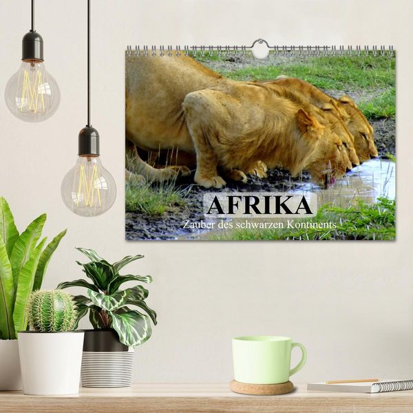 Produktbild: Afrika. Zauber des schwarzen Kontinents (Wandkalender 2026 DIN A4 quer), CALVENDO Monatskalender
