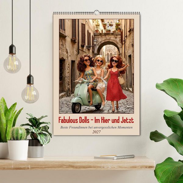 Produktbild: Fabulous Dolls &ndash; Im Hier und Jetzt (Wandkalender 2027 DIN A2 hoch), CALVENDO Monatskalender