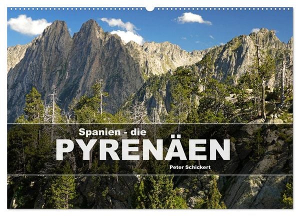Spanien - die Pyrenäen (Wandkalender 2026 DIN A2 quer), CALVENDO Monatskalender