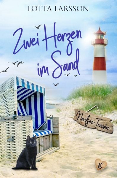 Produktbild: Zwei Herzen im Sand