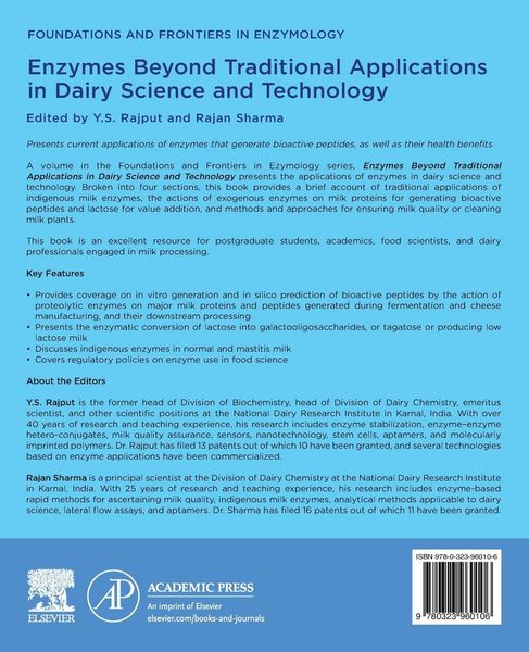 Produktbild: Enzymes Beyond Traditional Applications in Dairy Science and Technology