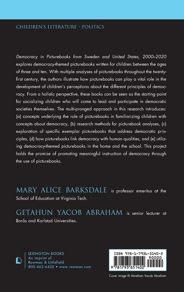 Produktbild: Democracy in Picturebooks from Sweden and United States, 2000-2020