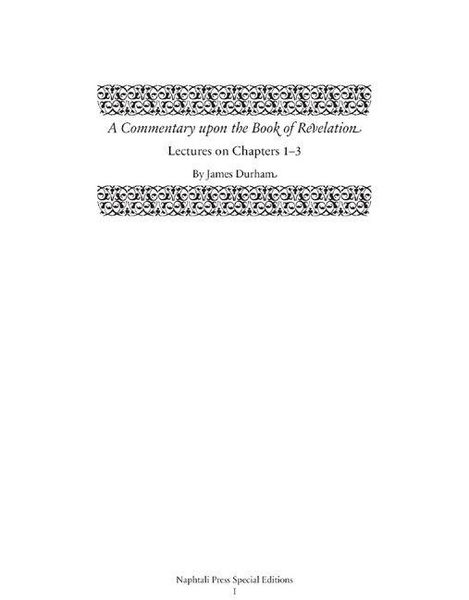 Produktbild: A Commentary Upon the Book of the Revelation