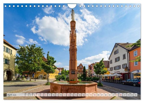 Produktbild: Bad Mergentheim Impressionen (Wandkalender 2026 DIN A4 quer), CALVENDO Monatskalender