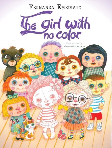 Produktbild: The Girl with no colour - Bilingue