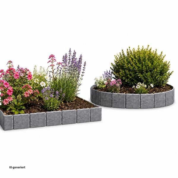 Produktbild: HTI-Living HTI-Living Rasenkante Steinoptik 10-teilig Nessa