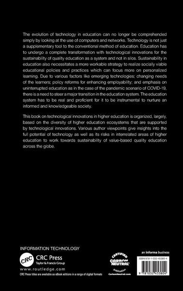 Produktbild: Advances in Technological Innovations in Higher Education