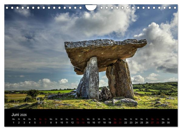 Produktbild: Irland - Rauhe K&uuml;ste und Wilde Natur (Wandkalender 2026 DIN A4 quer), CALVENDO Monatskalender