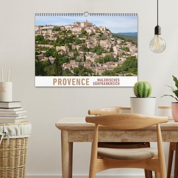 Produktbild: Provence: Malerisches S&uuml;dfrankreich (Wandkalender 2026 DIN A3 quer), CALVENDO Monatskalender