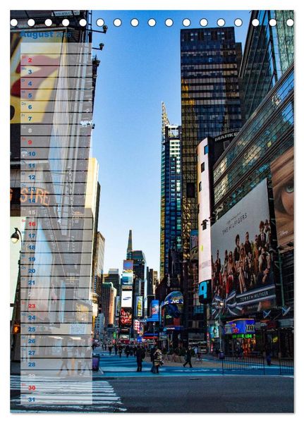 Produktbild: New York - Blickwinkel (Tischkalender 2026 DIN A5 hoch), CALVENDO Monatskalender