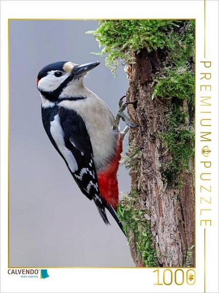 CALVENDO Puzzle Buntspecht | 1000 Teile Lege-Größe 64x48cm Foto-Puzzle für glückliche Stunden, Sonstige von , Calvendo Puzzle, 4059478926400