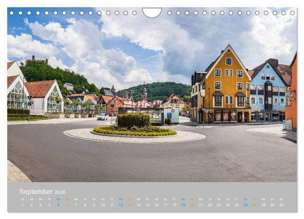 Produktbild: Kulmbach - zu F&uuml;&szlig;en der Plassenburg (Wandkalender 2026 DIN A4 quer), CALVENDO Monatskalender