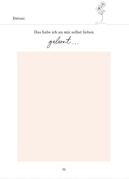 Produktbild: Weil ich es wert bin! Dein Journal: Eine persönliche Reise zu mehr Selbstliebe