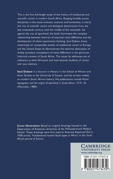 Produktbild: Scientific Racism in Modern South Africa