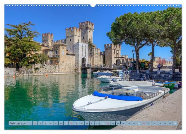 Produktbild: Gardasee, das Paradies im Norden Italiens (Wandkalender 2026 DIN A2 quer), CALVENDO Monatskalender