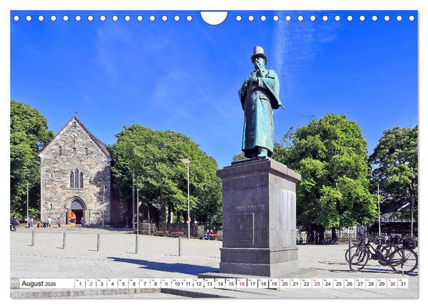 Produktbild: Sommer in Stavanger vom Frankfurter Taxifahrer Petrus Bodenstaff (Wandkalender 2026 DIN A4 quer), CALVENDO Monatskalender
