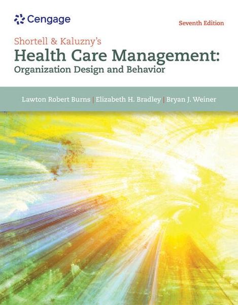 Produktbild: Shortell & Kaluzny's Health Care Management