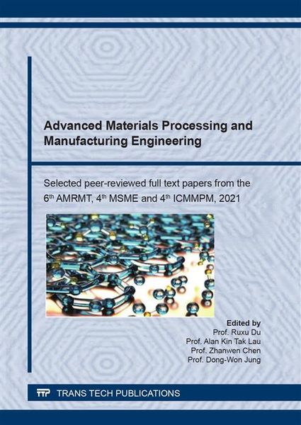 Produktbild: Advanced Materials Processing and Manufacturing Engineering
