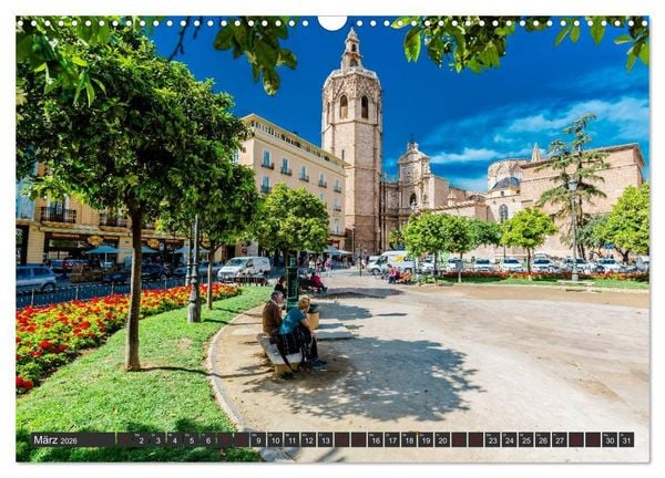 Produktbild: Valencia - Stadt am Turia (Wandkalender 2026 DIN A3 quer), CALVENDO Monatskalender