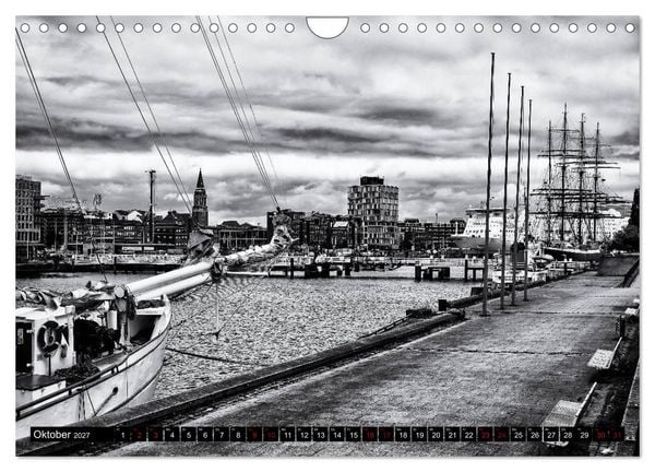 Produktbild: Ein Blick auf Kiel (Wandkalender 2027 DIN A4 quer), CALVENDO Monatskalender