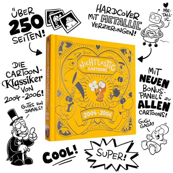 Produktbild: NICHTLUSTIG Cartoons 2004-2006