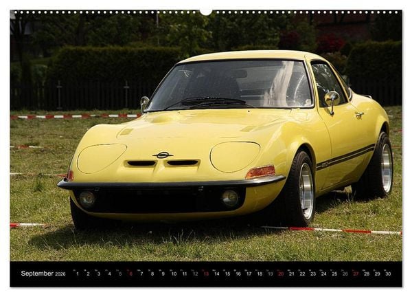Produktbild: Opel GT Der Kalender (Wandkalender 2026 DIN A2 quer), CALVENDO Monatskalender