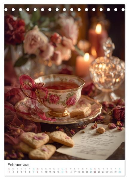 Produktbild: A Cup of Time (Tischkalender 2026 DIN A5 hoch), CALVENDO Monatskalender