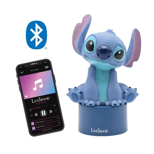 Produktbild: Stitch Bluetooth Nachtlicht mit Lautsprecher