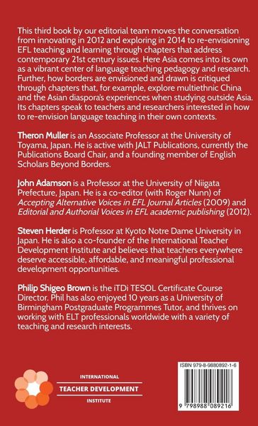 Produktbild: Re-Envisioning EFL Education in Asia