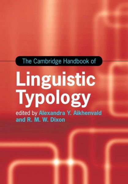 Produktbild: The Cambridge Handbook of Linguistic Typology