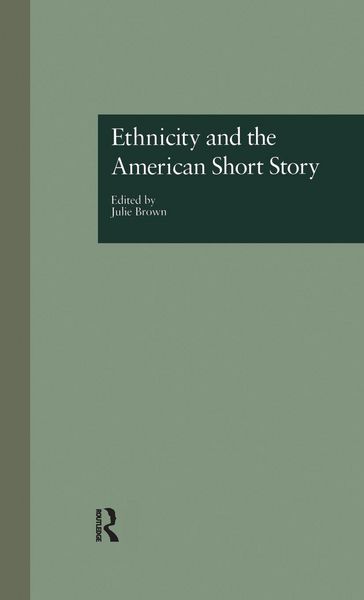 Produktbild: Ethnicity and the American Short Story