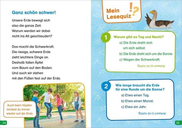 Produktbild: WAS IST WAS Erstes Lesen easy! Band 14. Entdecke unsere Erde