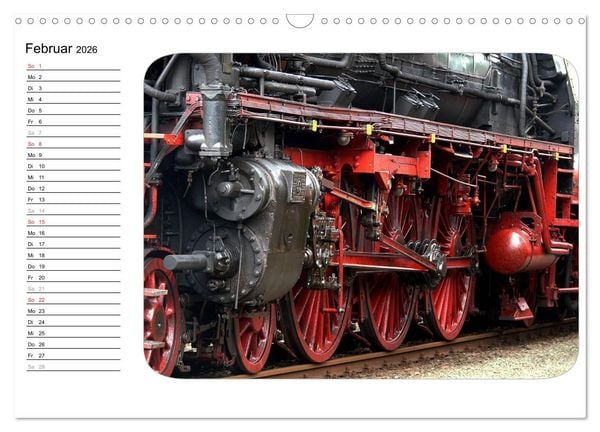 Produktbild: Unter Dampf - Dampflokromantik (Wandkalender 2026 DIN A3 quer), CALVENDO Monatskalender