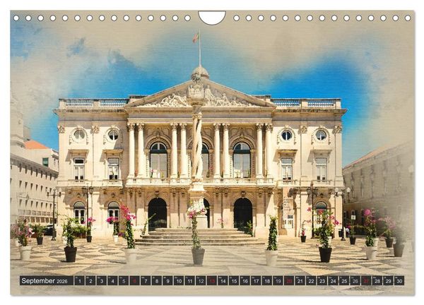 Produktbild: Traumhaftes Lissabon (Wandkalender 2026 DIN A4 quer), CALVENDO Monatskalender