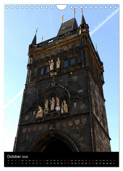 Produktbild: In Prague (Wall Calendar 2026 DIN A4 portrait), CALVENDO 12 Month Wall Calendar