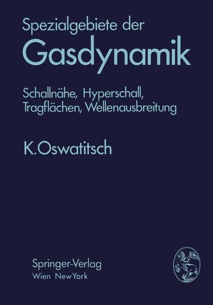 Produktbild: Spezialgebiete der Gasdynamik