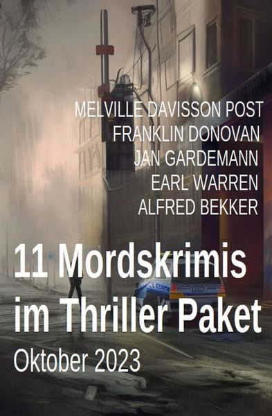 Produktbild: 11 Mordskrimis im Thriller Paket Oktober 2023
