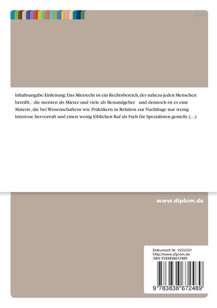 Produktbild: Befristung und Beendigung von Mietverh&auml;ltnissen im Anwendungsbereich des MRG unter besonderer Ber&uuml;cksichtigung der jeweiligen &Uuml;bergangsregelungen